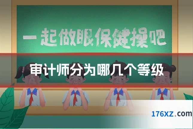 审计师分为哪几个等级