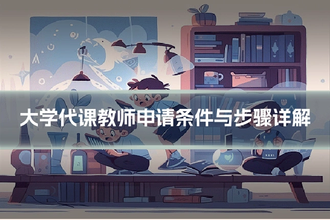 大学代课教师申请条件与步骤详解