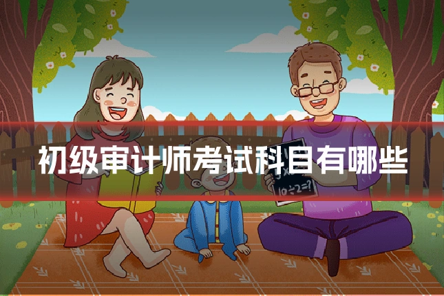 初级审计师考试科目有哪些