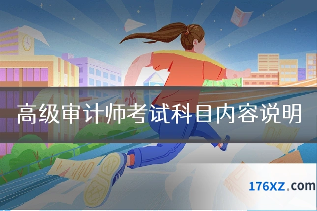 高级审计师考试科目内容说明