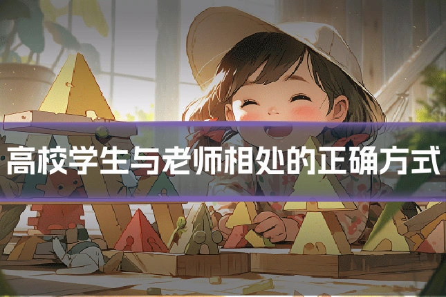 高校学生与老师相处的正确方式