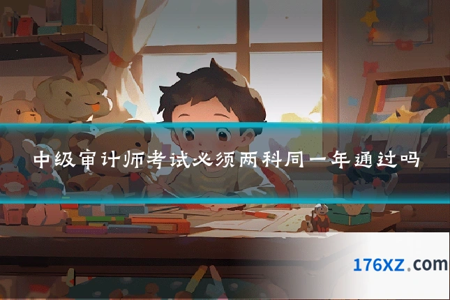 中级审计师考试必须两科同一年通过吗