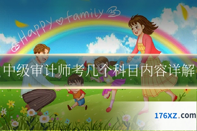 中级审计师考几个科目内容详解