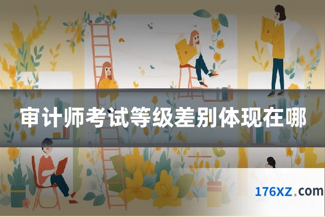 审计师考试等级差别体现在哪