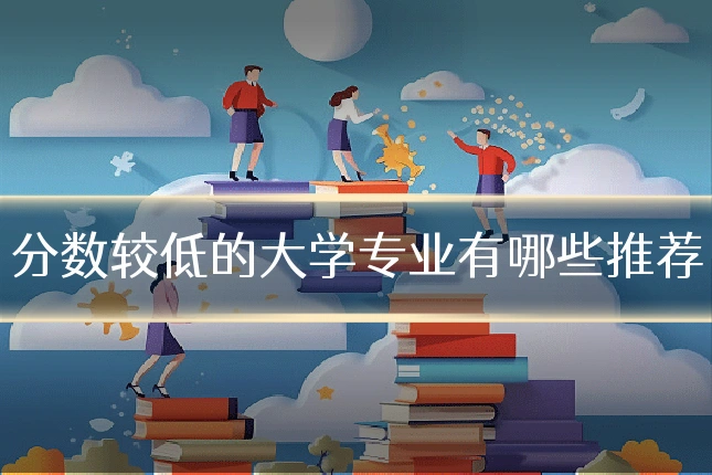 分数较低的大学专业有哪些推荐