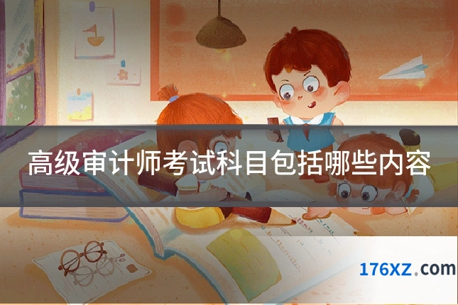 高级审计师考试科目包括哪些内容