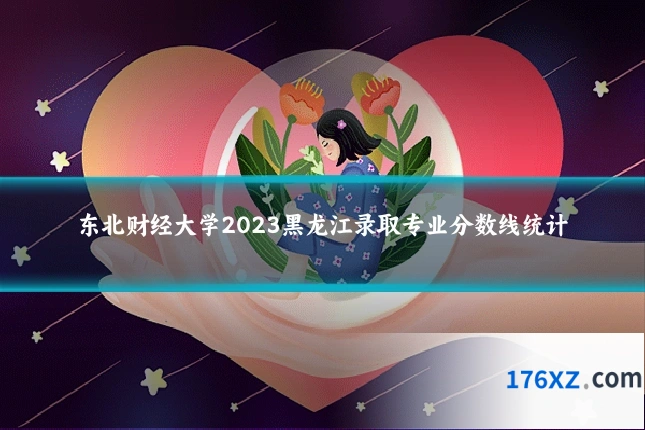 东北财经大学2023黑龙江录取专业分数线统计