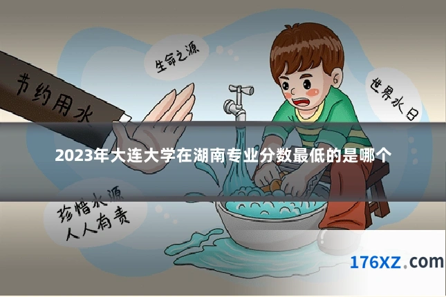 2023年大连大学在湖南专业分数最低的是哪个