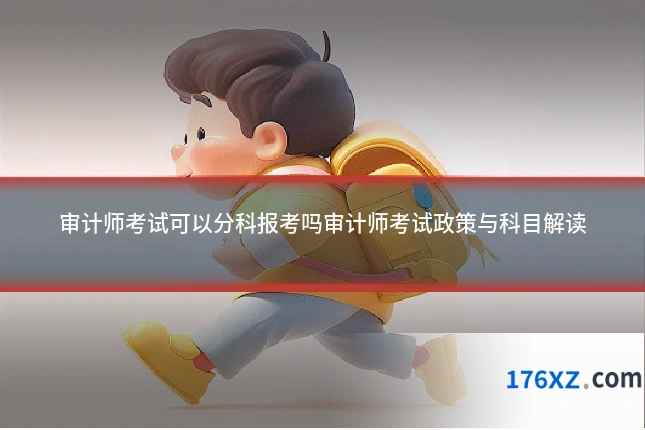 审计师考试可以分科报考吗审计师考试政策与科目解读