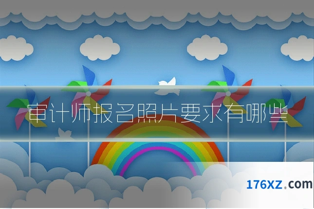 审计师报名照片要求有哪些