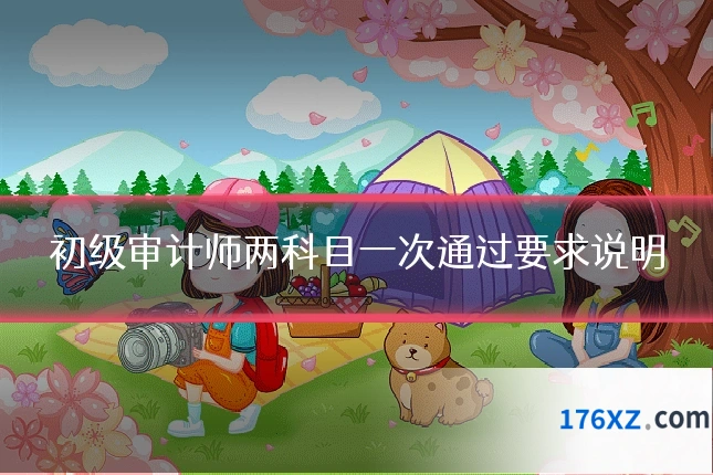 初级审计师两科目一次通过要求说明