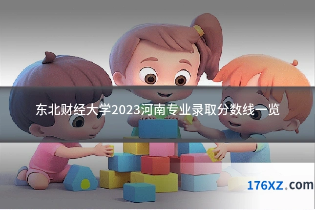 东北财经大学2023河南专业录取分数线一览