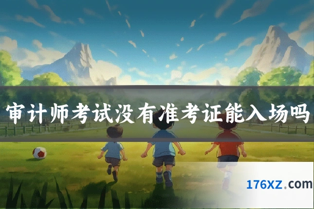 审计师考试没有准考证能入场吗