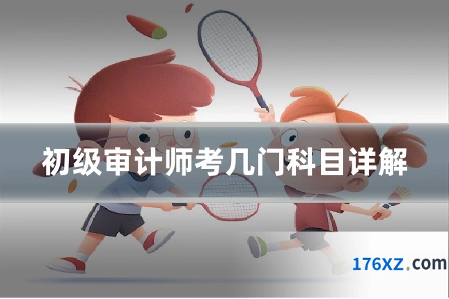 初级审计师考几门科目详解