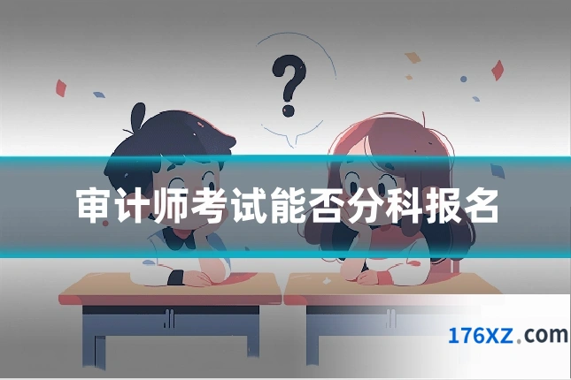 审计师考试能否分科报名
