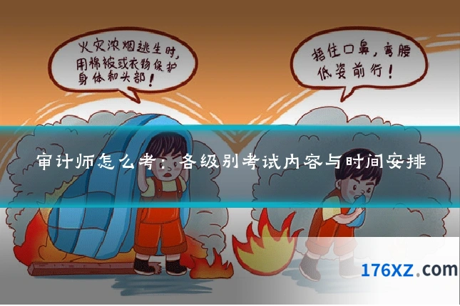 审计师怎么考：各级别考试内容与时间安排