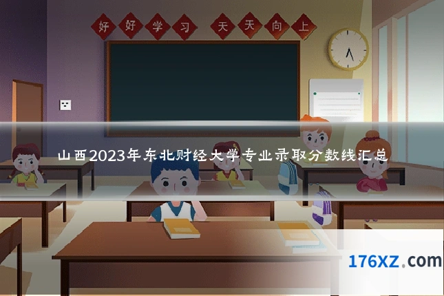 山西2023年东北财经大学专业录取分数线汇总