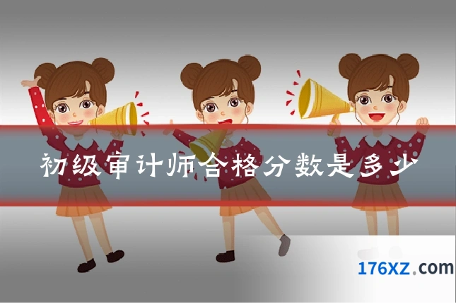 初级审计师合格分数是多少