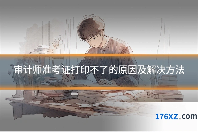 审计师准考证打印不了的原因及解决方法