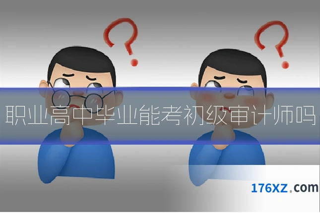 职业高中毕业能考初级审计师吗