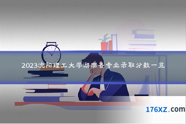 2023沈阳理工大学湖南各专业录取分数一览