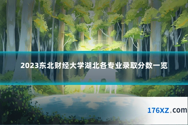 2023东北财经大学湖北各专业录取分数一览