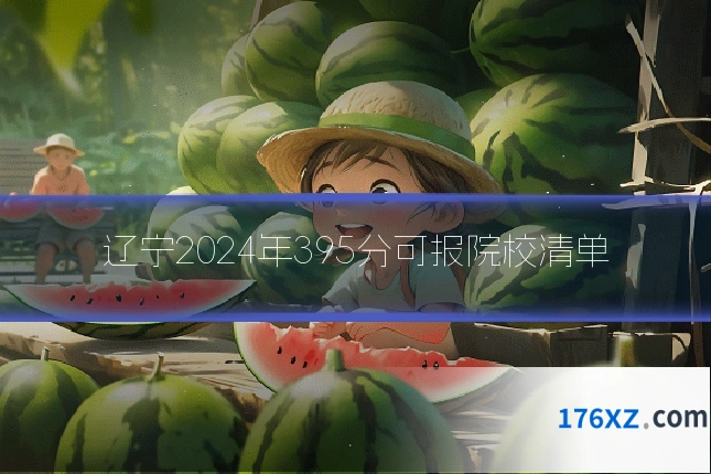 辽宁2024年395分可报院校清单