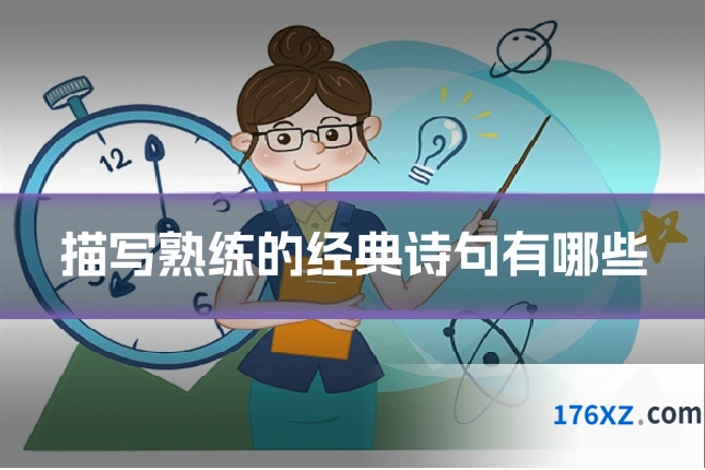 描写熟练的经典诗句有哪些