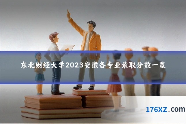 东北财经大学2023安徽各专业录取分数一览