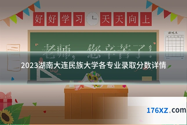 2023湖南大连民族大学各专业录取分数详情
