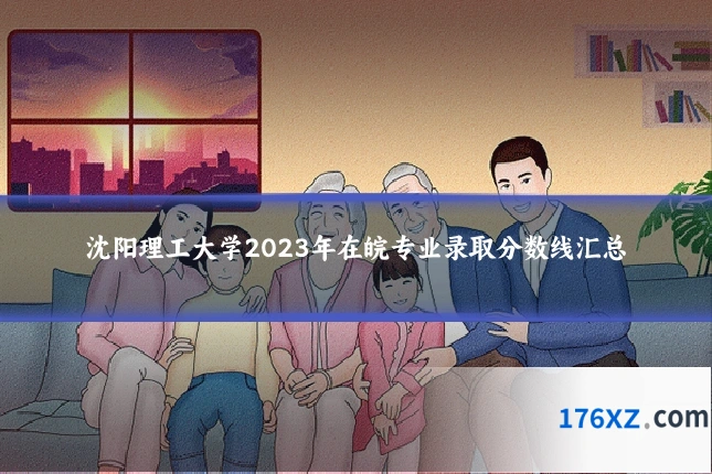 沈阳理工大学2023年在皖专业录取分数线汇总