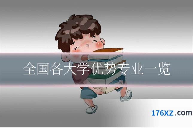 全国各大学优势专业一览