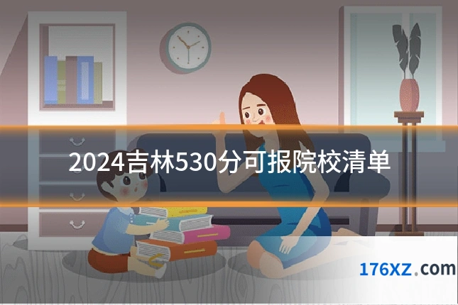 2024吉林530分可报院校清单