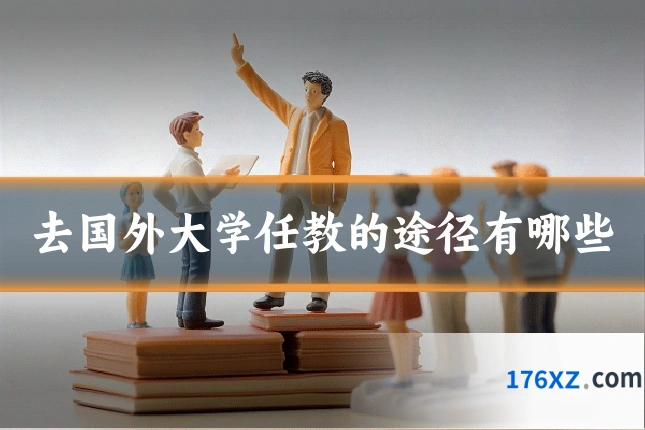 去国外大学任教的途径有哪些