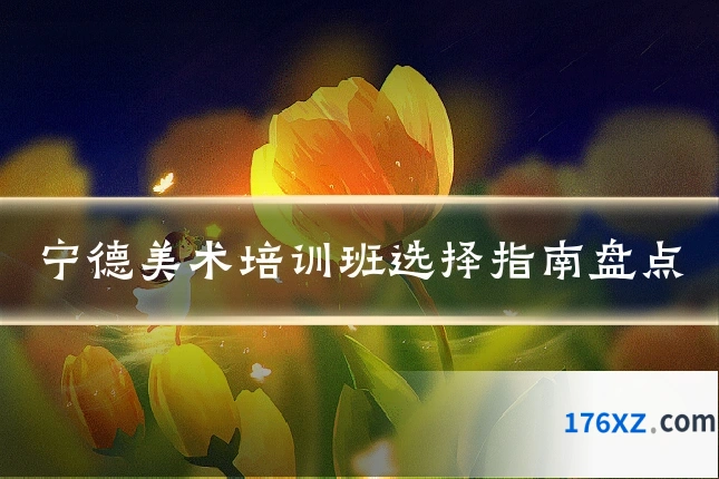 宁德美术培训班选择指南盘点