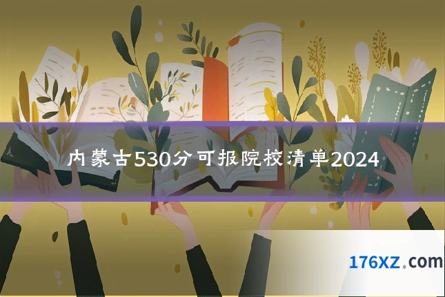 内蒙古530分可报院校清单2024