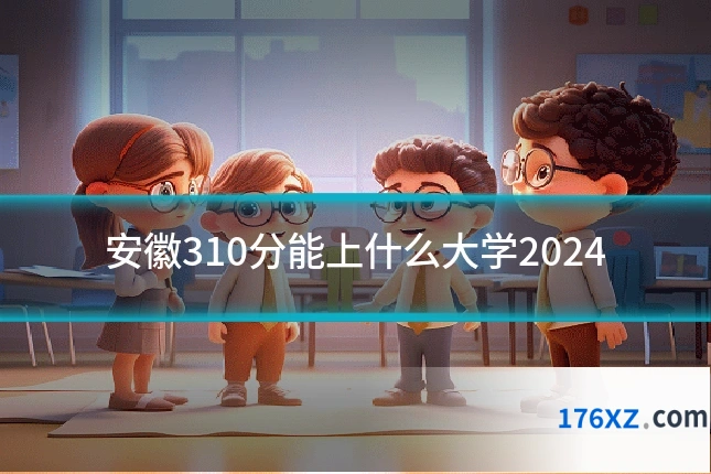 安徽310分能上什么大学2024