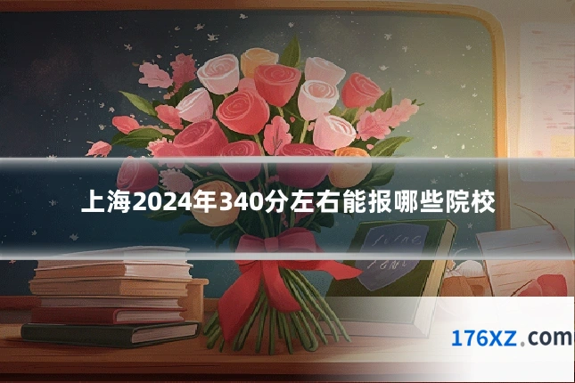 上海2024年340分左右能报哪些院校