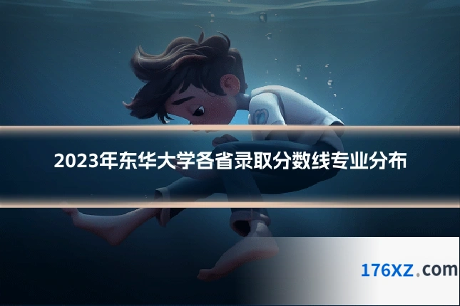 2023年东华大学各省录取分数线专业分布