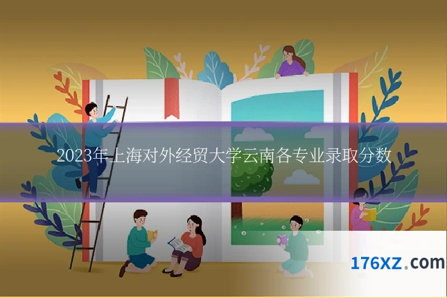 2023年上海对外经贸大学云南各专业录取分数