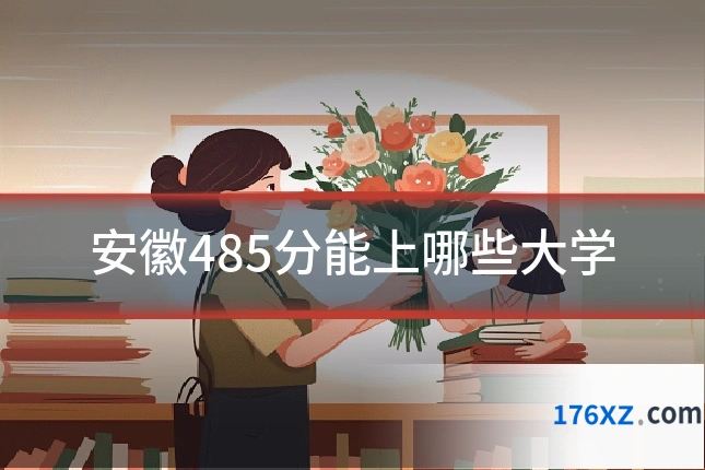 安徽485分能上哪些大学
