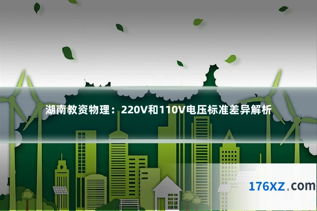 湖南教资物理：220V和110V电压标准差异解析