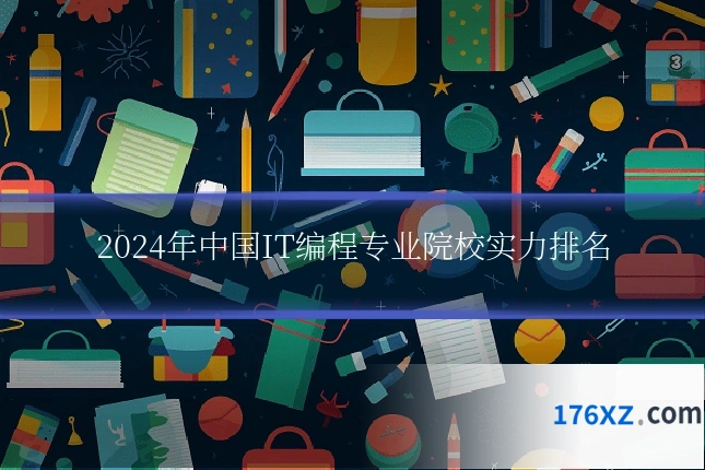 2024年中国IT编程专业院校实力排名