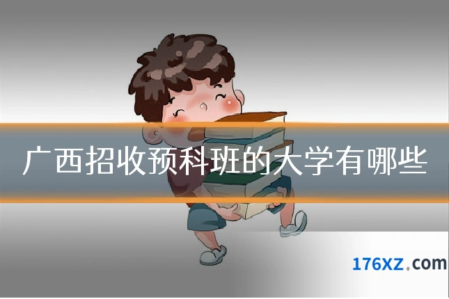 广西招收预科班的大学有哪些