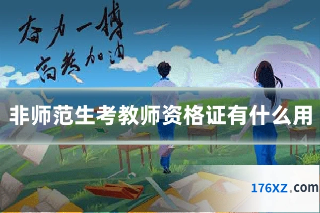 非师范生考教师资格证有什么用