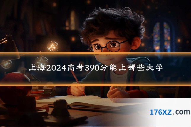 上海2024高考390分能上哪些大学