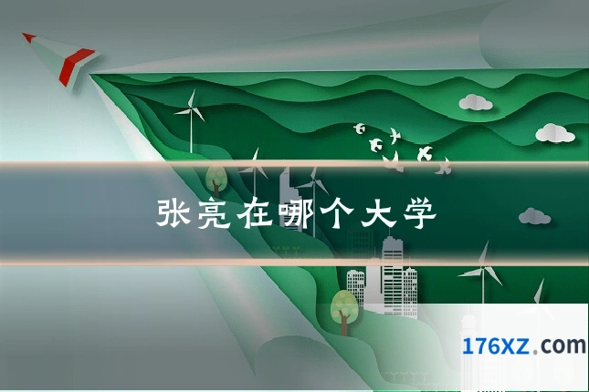 张亮在哪个大学