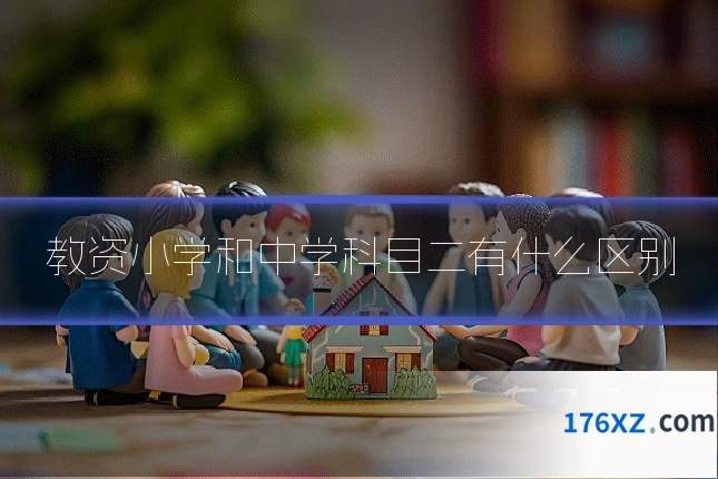教资小学和中学科目二有什么区别