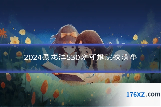 2024黑龙江530分可报院校清单