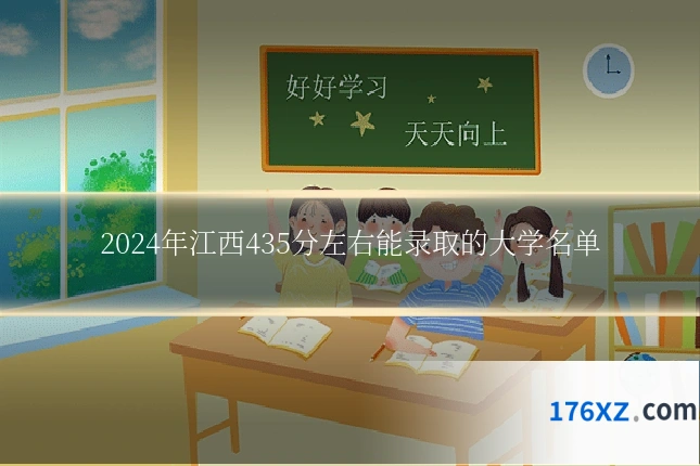 2024年江西435分左右能录取的大学名单